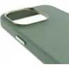 Decoded Silikon Back Cover Hülle mit MagSafe für Apple iPhone 15 Pro Max - Sage Leaf 2