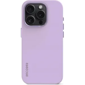 Decoded Silikon Back Cover Hülle mit MagSafe für Apple iPhone 15 Pro Max - Digital Lavender