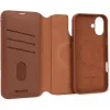 Decoded Echtleder 2-in-1 Book Wallet Klapphülle für Apple iPhone 16 Plus - Tan 10
