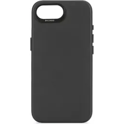 Decoded Echtleder Back Cover Hülle für Apple iPhone 17e/16e - Schwarz