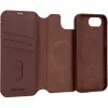 Decoded Echtleder 2-in-1 Book Wallet Klapphülle für Apple iPhone 17e/16e - Chocolate Brown 8