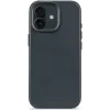 Decoded Echtleder Back Cover Hülle für Apple iPhone 17 - Navy Shadow