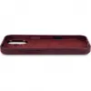 Decoded Echtleder Back Cover Hülle für Apple iPhone 17 - Dark Ruby 4