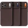Decoded Echtleder Back Cover Hülle für Apple iPhone 17 Pro Max - Chocolate Brown 2