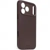 Decoded Echtleder Back Cover Hülle für Apple iPhone 17 Pro Max - Chocolate Brown 3