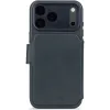 Decoded Echtleder 2-in-1 Book Wallet Klapphülle für Apple iPhone 17 Pro - Navy Shadow