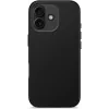 Decoded Silikon Back Cover Hülle mit MagSafe für Apple iPhone 17 - Phantom Schwarz