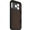 Decoded Silikon Back Cover Hülle mit MagSafe für Apple iPhone 17 Pro Max - Phantom Schwarz 4