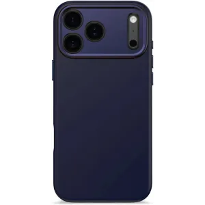 Decoded Silikon Back Cover Hülle mit MagSafe für Apple iPhone 17 Pro Max - True Navy