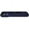 Decoded Silikon Back Cover Hülle mit MagSafe für Apple iPhone 17 Pro Max - True Navy 4