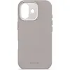 Decoded Silikon Back Cover Hülle mit MagSafe für Apple iPhone 17 - Soft Taupe 5
