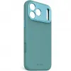 Decoded Silikon Back Cover Hülle mit MagSafe für Apple iPhone 17 Pro Max - Retro Blue 2