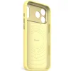 Decoded Silikon Back Cover Hülle mit MagSafe für Apple iPhone 17 Pro Max - Yuma Yellow 2