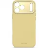Decoded Silikon Back Cover Hülle mit MagSafe für Apple iPhone 17 Pro Max - Yuma Yellow 4