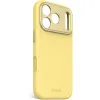 Decoded Silikon Back Cover Hülle mit MagSafe für Apple iPhone 17 Pro - Yuma Yellow 3