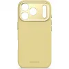 Decoded Silikon Back Cover Hülle mit MagSafe für Apple iPhone 17 Pro - Yuma Yellow 6