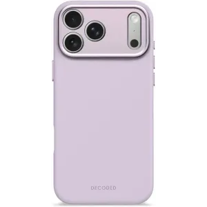 Decoded Silikon Back Cover Hülle mit MagSafe für Apple iPhone 17 Pro Max - Lavender