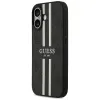 Guess 4G Printed Stripes Hard Case Back Cover Hülle mit MagSafe für Apple iPhone 17 - Schwarz 3
