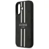 Guess 4G Printed Stripes Hard Case Back Cover Hülle mit MagSafe für Apple iPhone 17 - Schwarz 5