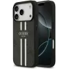 Guess 4G Printed Stripes Hard Case Back Cover Hülle mit MagSafe für Apple iPhone 17 Pro - Schwarz 0