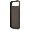 Guess 4G Printed Stripes Hard Case Back Cover Hülle mit MagSafe für Apple iPhone Air - Braun 4