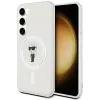 Karl Lagerfeld IML Ikonik Back Cover Hülle mit MagSafe für Samsung Galaxy S23 - Transparent