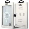 Karl Lagerfeld IML Choupette Back Cover Hülle mit MagSafe für Samsung Galaxy S24 Plus - Transparent 8