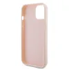 Karl Lagerfeld 3D Rubber Glitter Logo Back Cover Hülle für Apple iPhone 15 Plus/14 Plus - Rosa 6