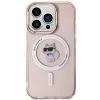 Karl Lagerfeld IML Choupette Back Cover Hülle mit MagSafe für Apple iPhone 15 Pro - Rosa 3