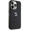 Karl Lagerfeld IML Ikonik Back Cover Hülle mit MagSafe für Apple iPhone 15 Pro - Schwarz 4