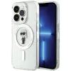 Karl Lagerfeld IML Ikonik Back Cover Hülle mit MagSafe für Apple iPhone 15 Pro - Transparent
