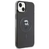 Karl Lagerfeld IML Ikonik Back Cover Hülle mit MagSafe für Apple iPhone 15 Plus/14 Plus - Schwarz 4