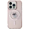 Karl Lagerfeld IML Choupette Back Cover Hülle mit MagSafe für Apple iPhone 15 Pro Max - Rosa 3