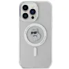 Karl Lagerfeld IML Choupette Back Cover Hülle mit MagSafe für Apple iPhone 15 Pro Max - Transparent 3
