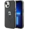 Karl Lagerfeld IML Ikonik Back Cover Hülle mit MagSafe für Apple iPhone 15 - Schwarz