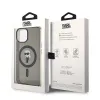 Karl Lagerfeld IML Ikonik Back Cover Hülle mit MagSafe für Apple iPhone 15 - Schwarz 8