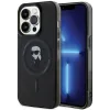 Karl Lagerfeld IML Ikonik Back Cover Hülle mit MagSafe für Apple iPhone 14 Pro Max - Schwarz