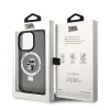 Karl Lagerfeld Ring Stand Karl & Choupette Hard Case Back Cover Hülle mit MagSafe für Apple iPhone 14 Pro - Schwarz 8