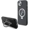 Karl Lagerfeld Ring Stand Karl & Choupette Hard Case Back Cover Hülle mit MagSafe für Apple iPhone 14 - Schwarz