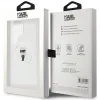 Karl Lagerfeld IML Ikonik Back Cover Hülle mit MagSafe für Samsung Galaxy S23 Ultra - Transparent 7