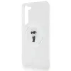 Karl Lagerfeld IML Ikonik Back Cover Hülle mit MagSafe für Samsung Galaxy S23 Plus - Transparent 5
