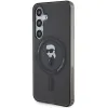 Karl Lagerfeld IML Ikonik Back Cover Hülle mit MagSafe für Samsung Galaxy S24 - Schwarz 1
