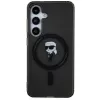 Karl Lagerfeld IML Ikonik Back Cover Hülle mit MagSafe für Samsung Galaxy S24 - Schwarz 2