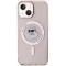 Karl Lagerfeld IML Choupette Back Cover Hülle mit MagSafe für Apple iPhone 14 - Rosa