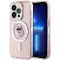 Karl Lagerfeld IML Choupette Back Cover Hülle mit MagSafe für Apple iPhone 14 Pro Max - Rosa