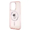 Karl Lagerfeld IML Choupette Back Cover Hülle mit MagSafe für Apple iPhone 14 Pro Max - Rosa 6