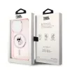 Karl Lagerfeld IML Choupette Back Cover Hülle mit MagSafe für Apple iPhone 14 Pro Max - Rosa 8