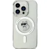 Karl Lagerfeld IML Choupette Back Cover Hülle mit MagSafe für Apple iPhone 14 Pro - Transparent 3