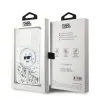 Karl Lagerfeld Liquid Glitter Choupette Head Back Cover Hülle mit MagSafe für Apple iPhone 15 Pro - Transparent 7