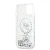 Karl Lagerfeld Liquid Glitter Choupette Head Back Cover Hülle mit MagSafe für Apple iPhone 15 Plus/14 Plus - Transparent 6